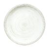 12-Piece Dinnerware Set Melamine Plastic Plates and Bowls Serves 4 Durable Dishwasher Safe French Country House Oysters