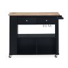 Julien Kitchen Trolley on Wheels black