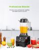 Professional Blender; Countertop Blender; 1800W High Speed Smoothie Maker