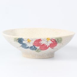 Ajisen Ceramic Noodle Bowl Japanese Style Ramen Udon Large Noodle (Option: 6 Style-24CM)