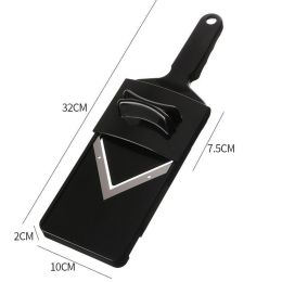 Black With Hand Guard Dish Grater Slice Device (Option: Black Ribbon Hand Guard)