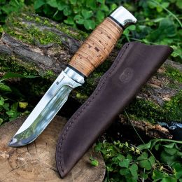 Outdoor Survival Self-defense Cold Weapon Carry High Hardness Tactical Knife (Option: Chocolate)