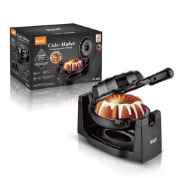 Flip Bread Maker Multifunctional Household (Option: Black-EU)