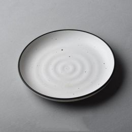 Cutlery Western Ceramic Household Dish Round Dinner Plate (Option: Style20)