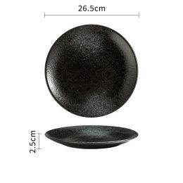 Japanese Western Style Steak Home Plate (Option: Black Jane-10inches)