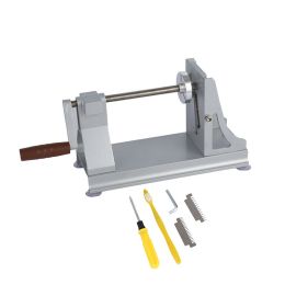 Kitchen Household Twister Aluminum Alloy (Option: Chipping Machine-Silver)