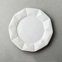 Cutlery Western Ceramic Household Dish Round Dinner Plate (Option: Style25)