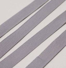 1cm Polyester Plain Weave With Black And White Textile Accessories (Color: Grey)