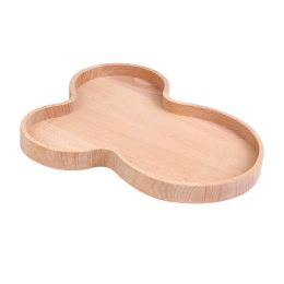 Wooden Dim Sum Plate Ornaments (Option: 35283cm)