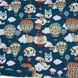 Hot Air Balloon Patchwork DIY Baby Clothes Baby Clothing Fabric (Option: No.1)