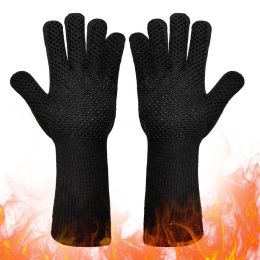 Spot Heat Insulation Barbecue Kitchen Baking Thick And High Temperature Resistant Oven Anti-scald Microwave Oven Gloves (Option: 32Style-Average Size-21style)