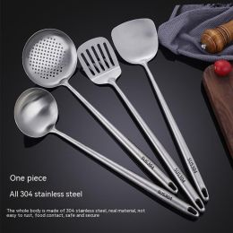 Stainless Steel Fried Ladel Dedicated For Chefs (Option: Suit)