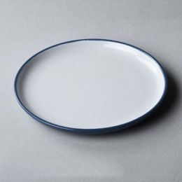 Cutlery Western Ceramic Household Dish Round Dinner Plate (Option: Style22)