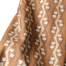 Special-interest Design Original Retro 100 Cotton 26 Pit Corduroy Printed Fabric (Option: Maple Star-4m)