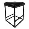 30 Inch Bar Stools Set of 2 for Kitchen Counter Backless Industrial Stool Modern Upholstered Barstool Countertop Saddle Chair Island Stool; 220 LBS Be