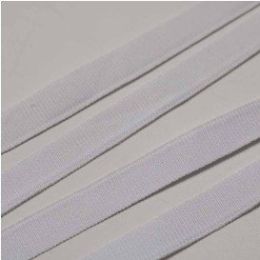 1cm Polyester Plain Weave With Black And White Textile Accessories (Color: White)