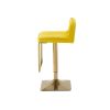 Bar Stools - Swivel Barstool Chairs with Back, Modern Pub Kitchen Counter Height,velvet, ( 1pc/ctn )