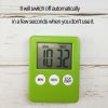 Cooking Timer LCD Digital Screen Clock Kitchen Countdown Timer Mechanical Digital Kitchen Timer Magnetic