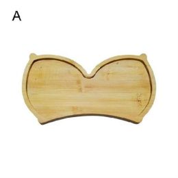 Wood Cheese Board Charcuterie Restaurant Plate (Option: A)