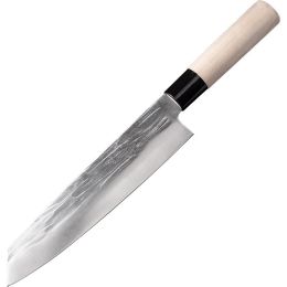 High Carbon Steel Longquan Cutting Meat Sliced Small Vegetables Cooking Yusheng Knife (Option: MCD224)