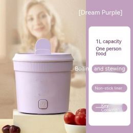 Dormitory Household Multifunctional Electric Boiler (Option: Violet-AU)